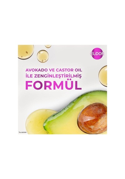 Elidor Saç Bakım Yağı 80ml Avokado & Castor Oil