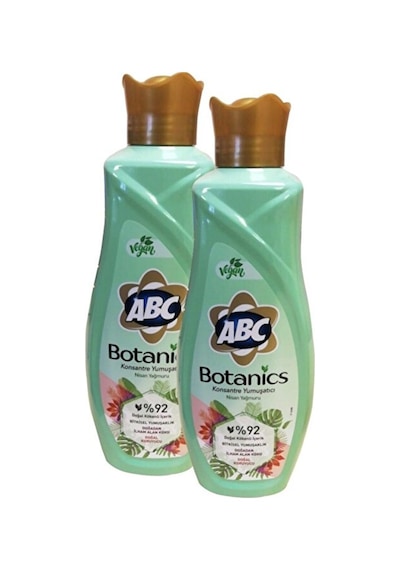Abc Parfumia Konsantre Yumuşatıcı Botanics Nisan Yağmuru 2x1440 M 3'lü Set