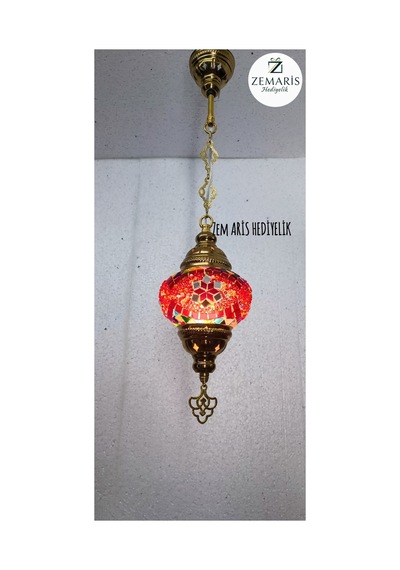 Gold Renk Sarkıt Avize Çok Renkli - 786453797 Çok Renkli