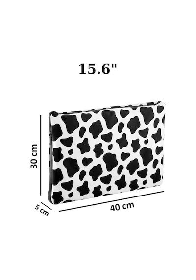 Notebook Laptop Apple Uyumlu MacBook Çantası 13"-13.3"-14"-15.6" İnç - 800-düz Dalmaçya Desenli