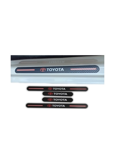 Toyota Auris Uyumlu Carbon Kapı Eşiği + F1 Kulakçık (550932901)