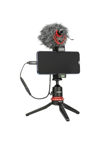 Boya By-k9 3.5mm Trrs / Usb Type-c Mikrofon Adaptörü