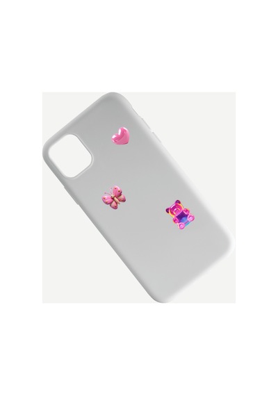 56 Adet Pembe Downtown, Yaz Ve Deniz Temalı Pinky Sticker Seti - Etiket Seti Sketchbook