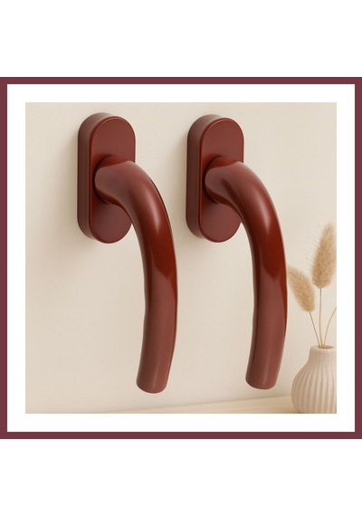 Storeşahin Pvc Pencere Kolu 2'li Kahverengi Shn0720