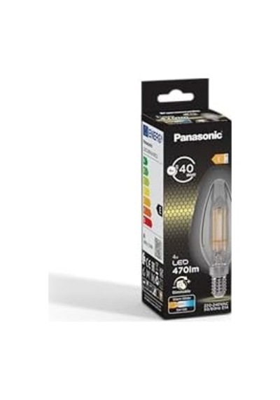 E14 Dim Edilebilir Filaman Lamba 4w 470lm 2700k Clear