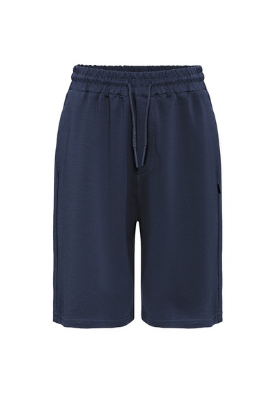 Basic Oversize Şort Takım İndigo