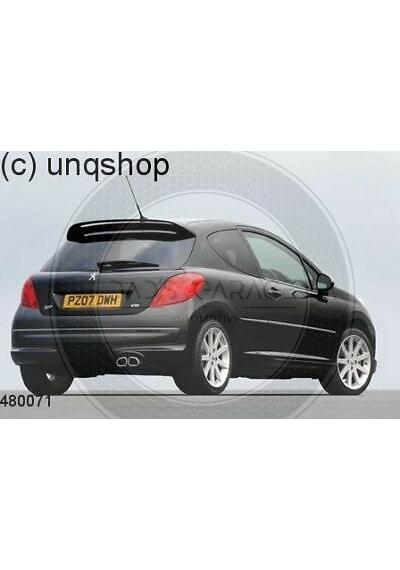 Peugeot 207 Spoiler Spoyler Fiber Astarlı