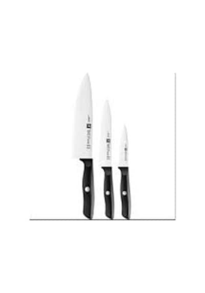 Zwilling 38590003 Life 3 Lü Bıçak Seti Messerset Siyah