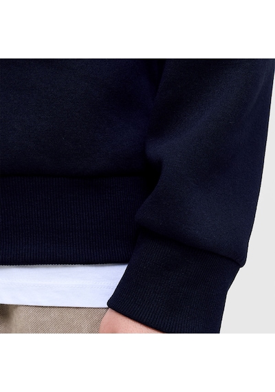 Jack & Jones Jack&jones Makoto Erkek Lacivert Kapüşonlu Sweatshirt Lacivert