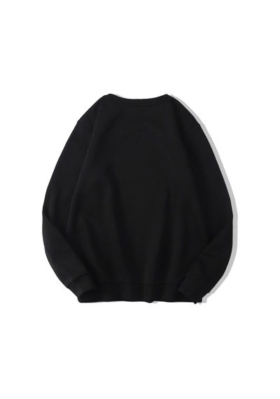 Brz Collection Unisex Oversize Delicacy Sweatshirt Siyah