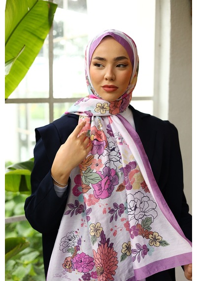 Silk Home Olinda Şal 49004-24 Beyaz