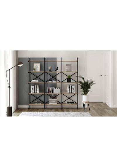 Atlantis 175cm Metal Kitaplık 5 Raflı Geniş 3 Bölme Atl6-a Atlantik Çam Atlantis 175cm Metal Kitaplık 5 Raflı Geniş 3 Bölme Atl6-a Atlantik Çam