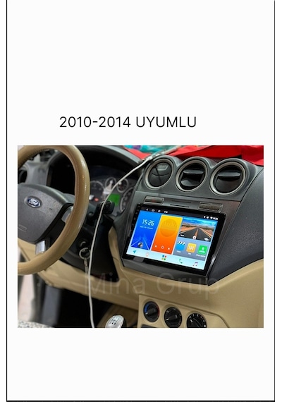 Snp Serisi Ford Transit Connect Uyumlu 10" Multimedya Android Teyp 2010-2014 4-64 Gb + Kamera 10"