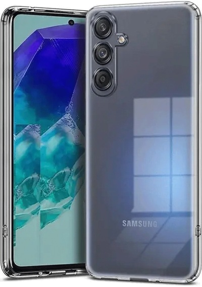 Newface Samsung Uyumlu Galaxy A56 Kılıf Lüx Şeffaf Silikon Şeffaf