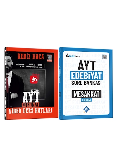 Deniz Hoca Ayt Edebiyat Video Ders Notu Ve Soru Bankası Seti