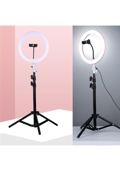 14" Ring Light Video Fotoğraf Çekim Işığı + 210 CM Stand