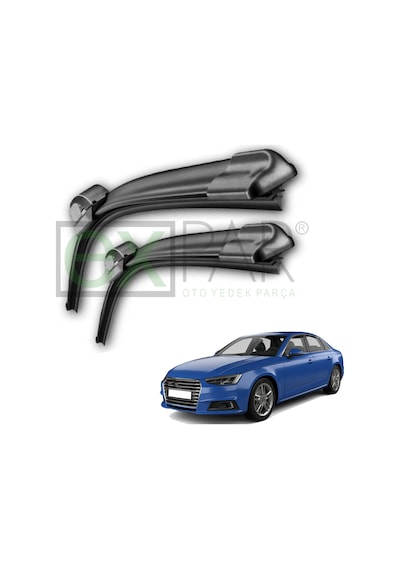 Audı A4 Sedan Ön Cam Silecek Süpürgesi Takımı 2016 - 2019 Model