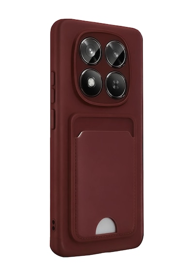 Uryport Xiaomi Redmi Note 15 Pro 5g Kelvin Kartvizitli Silikon - Bordo