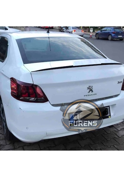 Peugeot 301 Bagaj Üstü Yarasa Spoiler Piano Black