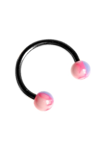 Tdgr00960 Circular Barbell 316 L Çelik Piercing K8 Çok Renkli
