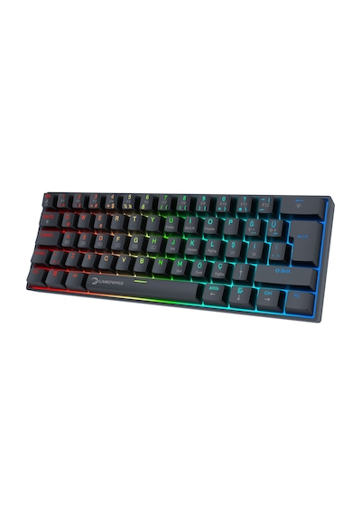 Gamepower Lyra Rgb 60m 62tuş Siyah Mekanik Kablolu Blue Switch Ckckgmp0016