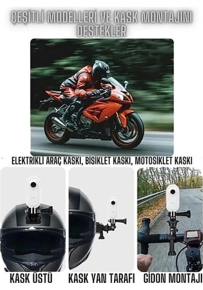 Mini 4k Wıfı Aksiyon Kamerası Vücut Kamerası Giyilebilir Video Kaydedici Hafıza Kartı Dahil