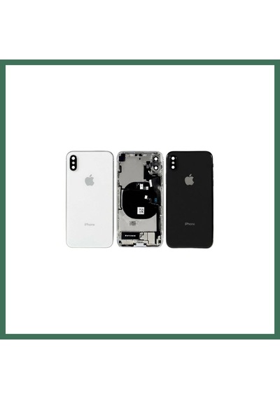 En-cag Apple iPhone Uyumlu X Full Dolu Kasa Beyaz Bss