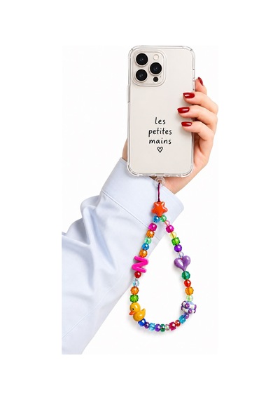 Name Pop N Telefon Askısı, Boncuklu Telefon Charmı Ve Çanta Aksesuarı
