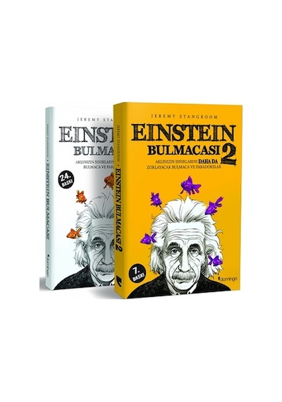 Einstein Bulmacası Seti-2 Kitap Takım - Jeremy Strangroom - Domingo Yayınevi