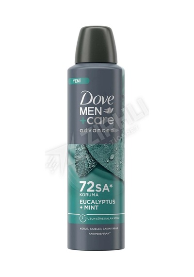 2 Adet Dove Men Eucalyptus & Mint Deodorant 150 Ml