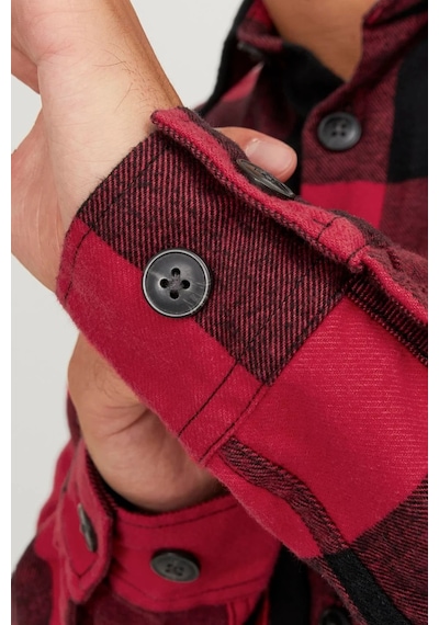 Erkek Jack & Jones Rahat Kalıplı Ceket - Kırmızı Kırmızı