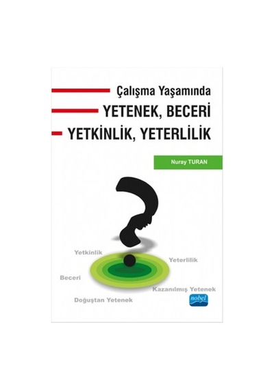 Çalışma Yaşamında Yetenek Beceri Yetkinlik Yeterlilik - Nuray Turan - Nobel Akademik Yayıncılık