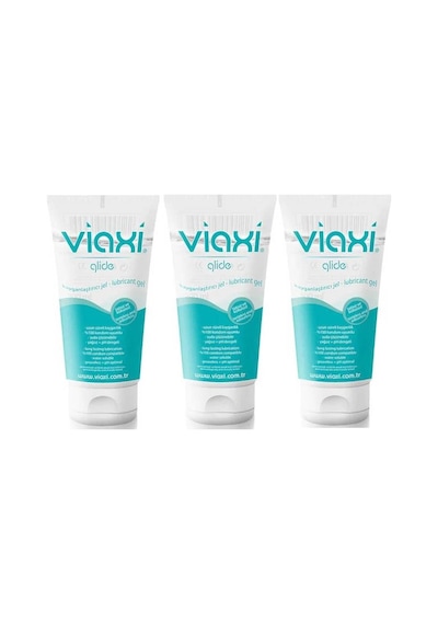 Viaxi Glide Su Bazlı Kayganlaştırıcı Jel 200 ML x 3 Adet