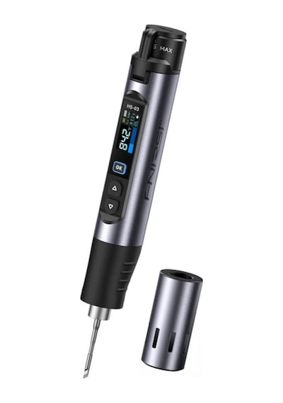 Fnırsı Hs-03 Kablosuz Şarjlı Kalem Havya 2600mah Değiştirilebilir Pil, 100-450 C