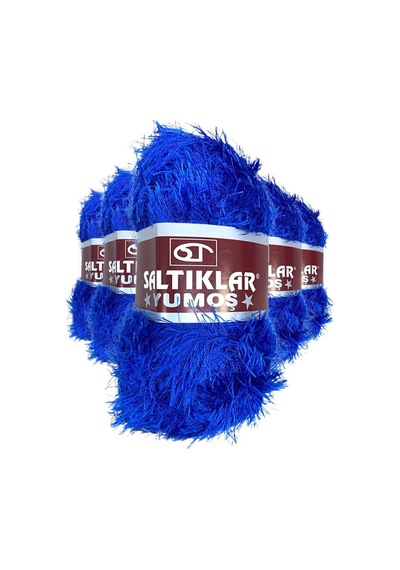5 Adet Yumoş Sakallı El Örgü Ipi Yünü 04 Çok Renkli
