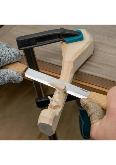 Beavercraft Dk2s Deri Kılıflı Soyma Bıçağı