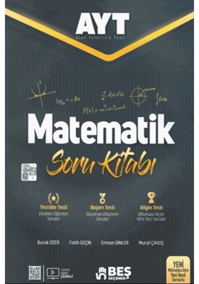 Beş Seçenek Yks Ayt Matematik Soru Kitabı Yeni