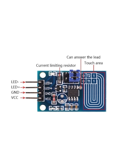 5v Kapasitif Dokunmatik Led Dimmer