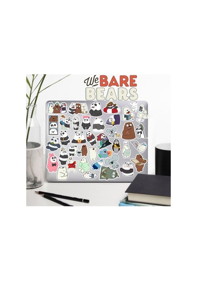Bears Kafadar Ayılar Seri 3 Telefon Laptop Notebook Tablet Defter Matara Etiket Genel