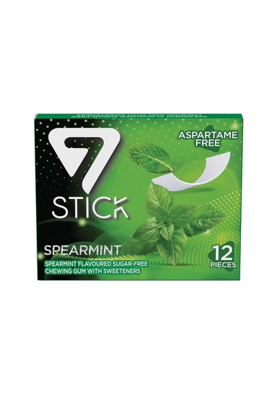 Yeşil Nane Aromalı Şekersiz Sakız 33 Gr X 12'li Paket