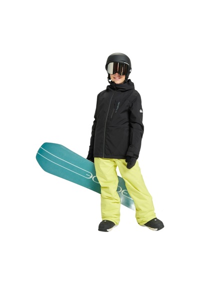 Quıksılver Quiksilver Side Hit Solid Youth Jk Erkek Çocuk Siyah Snowboard Ceketi 11793