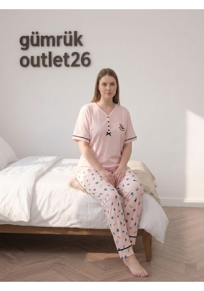 Vinetta Pijama Pembe