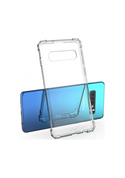 Blogy Galaxy S10 Plus İle Uyumlu Crystal Fit Kılıf Crystal Clear