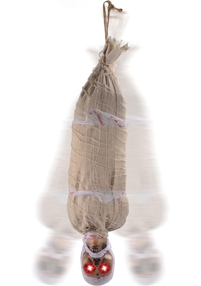Halloween - 784 - Sensörlü Işıklı Hareketli Mumya - Edntrend - 25x75 Cm Tüm Yaşlar