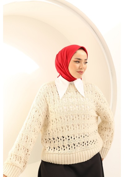 Silk Home Tensel Aerobin Eşarp 67002-30 Kırmızı