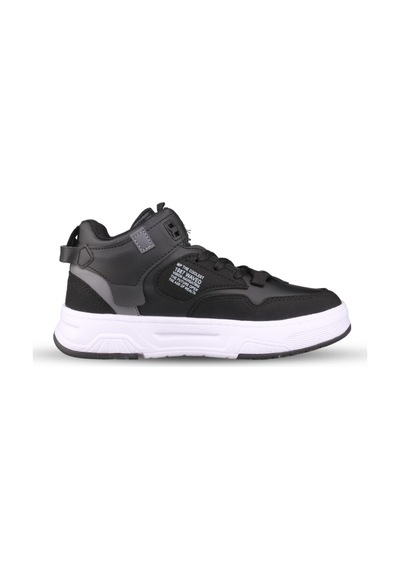 M.P Kadın Bilek Boy Siyah Sneaker Siyah