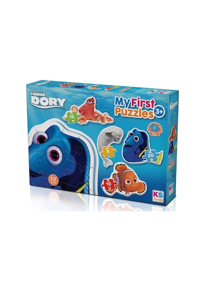 Ks Baby Puzzle Dory My First Puzzle 4 In 1 Çerçevesiz