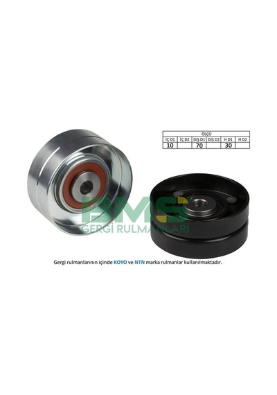 BMS 52 Alternatör Gergi Rulmanı CLIO I 1.7-1.8 91-98 - R19 I-Iı 1.7-1.8 88-96