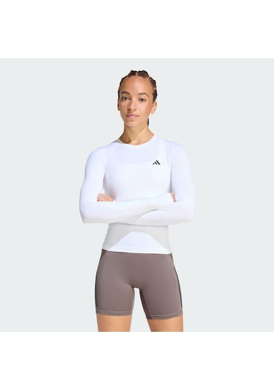 Adidas Kd2211 Pl Ess C Ls Kadın Spor Tişört Çok Renkli