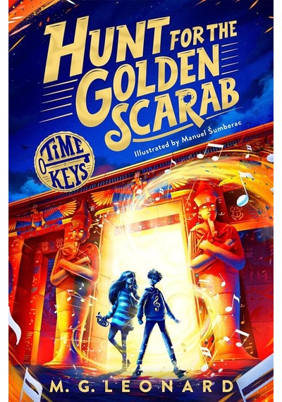 Hunt For The Golden Scarab - Time Keys Macmillan Uk Ciltli